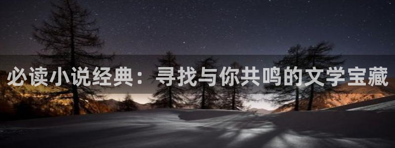 类似趣书网的网站有哪些：必读小说经典：寻找与你共鸣的文学宝藏